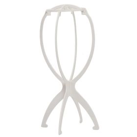 Wig Special Bracket Removable Plastic Shaping Support Frame Wig Care Tool Accessories Plastic Bracket (Color: White)