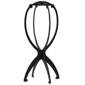 Wig Special Bracket Removable Plastic Shaping Support Frame Wig Care Tool Accessories Plastic Bracket (Color: Black)