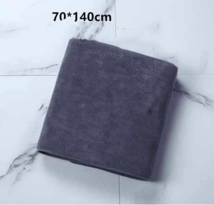 Embroidered Characters Pure Cotton Wrap Turban Make Bed Large Bath Towel
