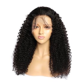 Curly Human Hair Wig Lace Hair Products (Option: 13x4 150density-22inch)