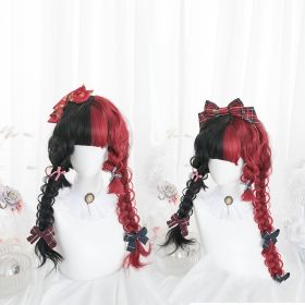 Lolita women's ponytail wig (Option: Ponytail)