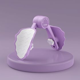 Portable Countable Pelvic Floor Muscle Trainer Beautiful Legs Yoga Fitness Equipment Pelvic Floor Exerciser Muscle Trainer For Home Gym Yoga Studio (Color: Purple)