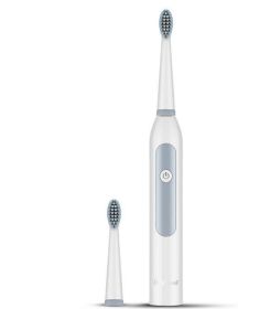 Electric Toothbrush Rechargeable Waterproof Wireless Charging APP Control Mi Smart Tooth Brush Ultrasonic (Color: White)